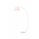 Ver imagem 1 de Luminária de Piso 180x110cm Branca com Cúpula de Linho E27