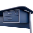 Ver imagem 4 de Mesa Escrivaninha para Escritório Economica com 2 Gavetas 1,50 X 0,60