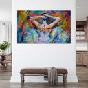 Ver imagem 3 de Quadro Decorativo Tela Canvas Conceito Danças Back View - 100x70 Cm