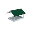 Ver imagem 1 de Comedouro Tratador Pendurado Para Pássaros N03 40x28x25cm Ouro Minas