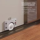 Ver imagem 7 de Guarda-Roupa Casal com Espelho 3 Portas de Correr e 6 Gavetas Multimóveis Crnvh-GRP136 Cinamomo/
