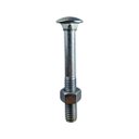Ver imagem 2 de Parafuso Francês Galvanizado com Porca 3/8x3" (caixa com 50 Peças) Stein