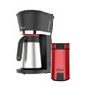 Kit Cafeteira Jarra Térmica Inox e Moedor de Café Oster - 220V - 1