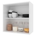 Ver imagem 2 de Armário Aéreo Cozinha 60 Cm 1 Porta 6123.13 Branco - Indekes