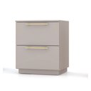 Ver imagem 1 de Mesa de Cabeceira com Gavetas Dubai - Vila Rica:fendi