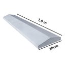 Ver imagem 5 de Forma de Aço Molde para Chapéu Trapézio Casinha Pingadeira Capa - Acabamento Muros