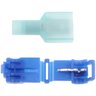 50x Conector Derivação Tipo T Azul 1,5 a 2,5mm Emenda Rápida - 3