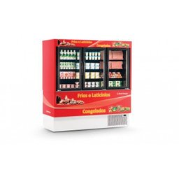 Expositor Conjugado Auto Serviço Ilha 2000- Refrimate - 1