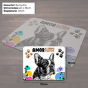 Ver imagem 3 de Mouse Pad Amor de Quatro Patas - Cachorro Buldogue Francês
