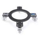 Ver imagem 3 de Suporte Alum. Invisível 35cm C/04 Rodas até 160kg Tech Plant