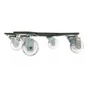 Ver imagem 2 de Suporte Alum. Invisível 35cm C/04 Rodas até 160kg Tech Plant