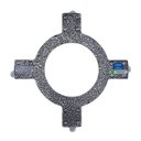 Ver imagem 4 de Suporte Alum. Invisível 35cm C/04 Rodas até 160kg Tech Plant