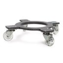 Ver imagem 1 de Suporte Alum. Invisível 35cm C/04 Rodas até 160kg Tech Plant