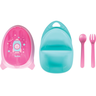Kit Refeição com Talher - Foguete Rosa - Buba - 4
