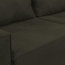 Ver imagem 4 de Sofá 1,80 Moderno 2 Lugares Confortável Onix Marrom