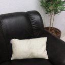 Ver imagem 4 de Kit Capas Almofadas Decorativa Moderna 50x50 e 30x50 Caqui