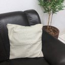 Ver imagem 3 de Kit Capas Almofadas Decorativa Moderna 50x50 e 30x50 Caqui