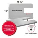 Ver imagem 4 de Maquina de Costura Singer Facilita 4423 Cinza