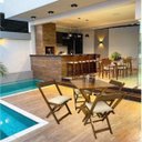 Ver imagem 1 de Mesa Dobrável em Madeira Maciça 60x60 