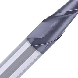Fresa Topo Reto Hss Tiain 8mm 2 Cortes - Din 6527 - Ht Ferramentas - 2