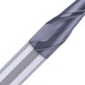 Fresa Topo Reto Hss Tiain 8mm 2 Cortes - Din 6527 - Ht Ferramentas - 2