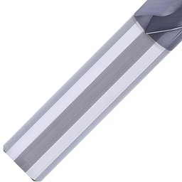Fresa Topo Reto Hss Tiain 8mm 2 Cortes - Din 6527 - Ht Ferramentas - 3
