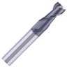 Fresa Topo Reto Hss Tiain 8mm 2 Cortes - Din 6527 - Ht Ferramentas - 1