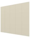 Ver imagem 3 de Painel Modulo Suspenso Decorativo TV 85 Polegadas Sheron Cor:Off-White
