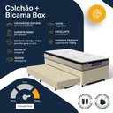 Ver imagem 4 de Cama Box + Colchão Gazin de Espuma D33 Pillow In Force Mid + Auxiliar de Espuma Solteiro 88 cm