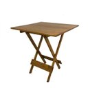 Ver imagem 2 de Mesa Dobrável em Madeira Maciça 80x80
