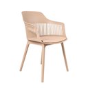 Ver imagem 2 de Kit 02 Cadeiras Estofada Jantar Cozinha Marcela Nude