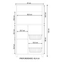 Ver imagem 7 de Balcão Multiuso com Fruteira Integrada 67cm Branco