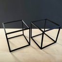 Ver imagem 3 de 2 Cubos Decorativos - Quadrado Geométrico, Decoração Sala - Toque 3d