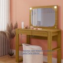 Ver imagem 5 de Penteadeira com Espelho e Led Cristal