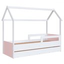 Ver imagem 2 de Cama Infantil Bicama Soninho Branco/rosa - Panorama Móveis