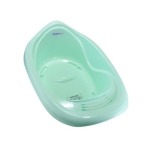 Banheira Bebê 22l Verde Perolado Plastibrasil
