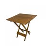 Mesa Dobrável em Madeira Maciça 90x90  - 1