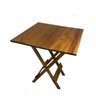 Mesa Dobrável em Madeira Maciça 90x90  - 2