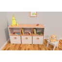 Ver imagem 2 de Estante e Organizador com Nichos e Baús Lala 100% Mdf