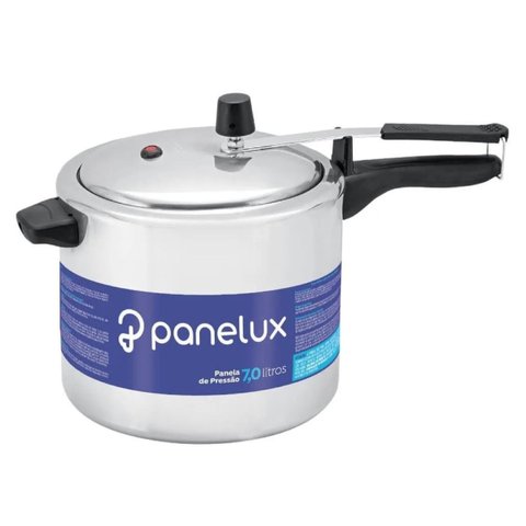 Panela Pressao 7lts Polida Panelux Polida