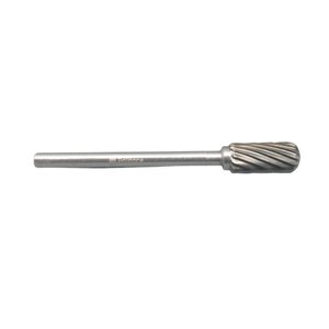 Lima/Fresa MD Cilíndrica com topo Esférico Corte Simples - Ø16x16mmx56 haste 6mm
