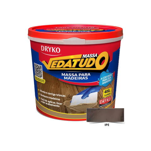 Massa Madeira 400gr Dryko Ipe