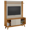 Ver imagem 1 de Painel Tv 55 Pol Lana e Rack 160cm Arum Nature/off Flex L06 - Mpozenato