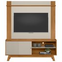 Ver imagem 7 de Painel Tv 55 Pol Lana e Rack 160cm Arum Nature/off Flex L06 - Mpozenato