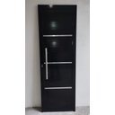 Ver imagem 1 de Porta de Alumínio 210 X 80 - Lambri Simples Preta