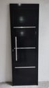 Ver imagem 1 de Porta de Alumínio 210 X 80 - Lambri Simples Preta