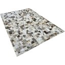 Ver imagem 2 de Tapete de Couro Cinza Natural Malhado 2,00x3,00 C/b Pç10x10