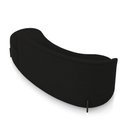 Ver mais imagens de Sofá 4 Lugares Orgânico 220cm Pé Ferro Preto Morgan Suede D03 - D’Rossi