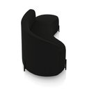 Ver imagem 7 de Sofá 4 Lugares Orgânico 220cm Pé Ferro Preto Morgan Suede D03 - D’Rossi