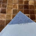 Ver imagem 3 de Tapete de couro passadeira marrom castanho 0,60x1,50 sb PÇ 5